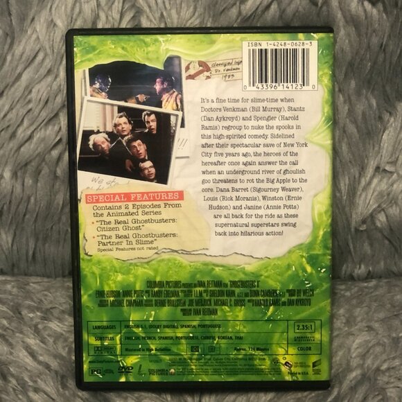 Ghostbusters 2 DVD 2006 Widescreen - Picture 2 of 4